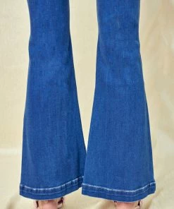 KANCAN Dixie Ultra High Rise Flare Jeans - Petite