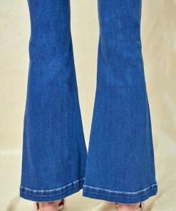 KANCAN Dixie Ultra High Rise Flare Jeans - Petite