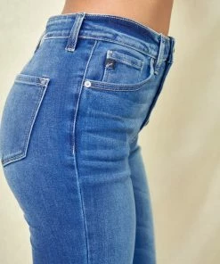 KANCAN Dixie Ultra High Rise Flare Jeans - Petite