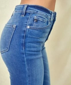 KANCAN Dixie Ultra High Rise Flare Jeans - Petite