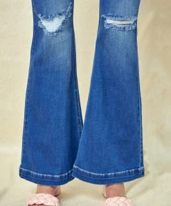 KANCAN Dixie Ultra High Rise Flare Jeans - Petite