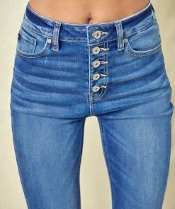 KANCAN Dixie Ultra High Rise Flare Jeans - Petite