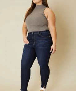 KANCAN Naira Ultra High Rise Ankle Skinny Jeans - Plus