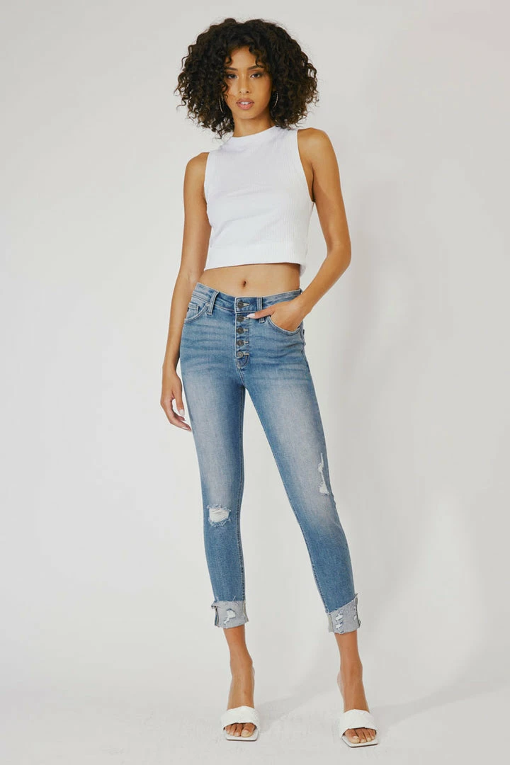 KANCAN New Arrivals Irina High Rise Ankle Skinny 6 KANCAN New Arrivals Irina High Rise Ankle Skinny