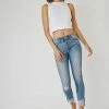 KANCAN New Arrivals Irina High Rise Ankle Skinny