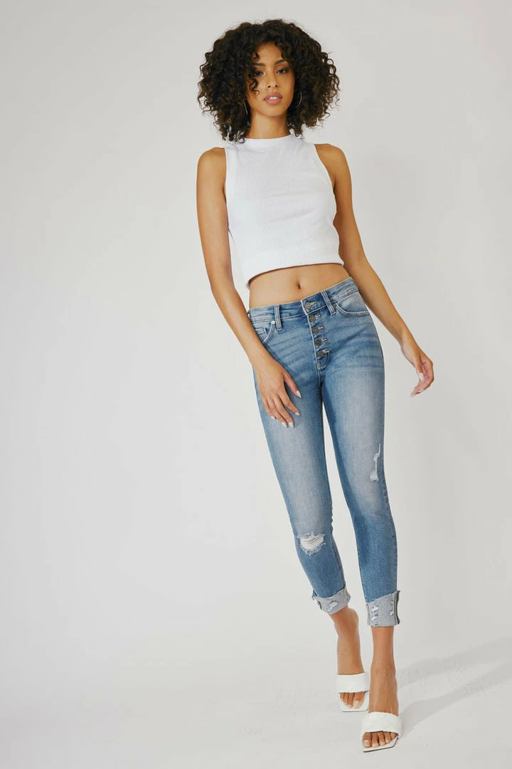 KANCAN New Arrivals Irina High Rise Ankle Skinny 3 KANCAN New Arrivals Irina High Rise Ankle Skinny