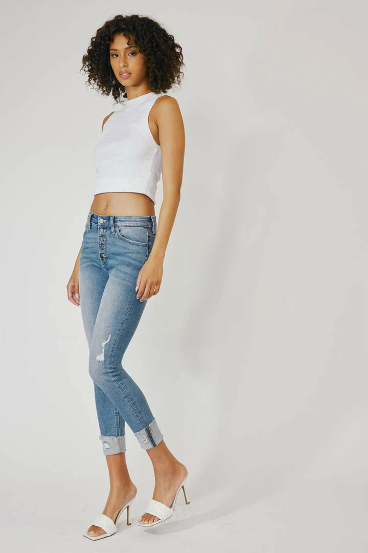 KANCAN New Arrivals Irina High Rise Ankle Skinny 4 KANCAN New Arrivals Irina High Rise Ankle Skinny