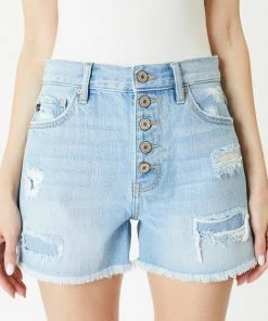 KANCAN Shorts & Skirts Krissy Ultra High Rise Mom Shorts