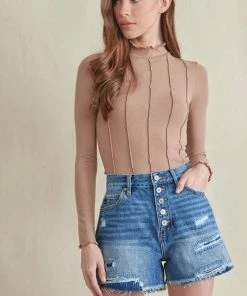 KANCAN Shorts & Skirts Krissy Ultra High Rise Mom Shorts