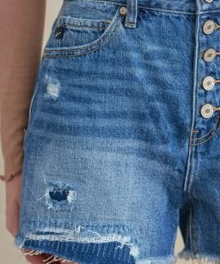 KANCAN Shorts & Skirts Krissy Ultra High Rise Mom Shorts