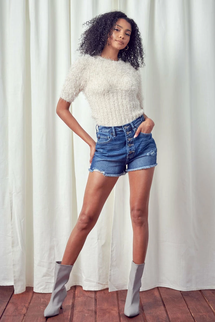 KANCAN Sofia Ultra High Rise Shorts Shorts & Skirts 4 KANCAN Sofia Ultra High Rise Shorts Shorts & Skirts