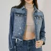 KANCAN Jackets & Outwear Sawyer Distressed Denim Jacket