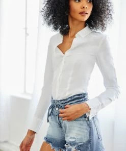 KANCAN Solstice Ultra High Rise Tie-Belt Shorts