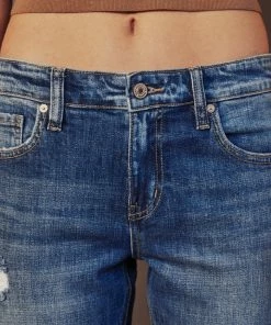 KANCAN Lexington Mid Rise Boyfriend Jeans