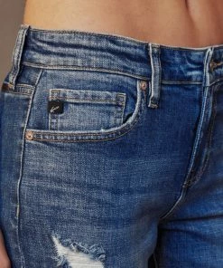 KANCAN Lexington Mid Rise Boyfriend Jeans