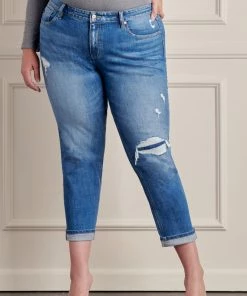 KANCAN Halen Mid Rise Boyfriend Jeans - Plus 13 KANCAN Halen Mid Rise Boyfriend Jeans - Plus