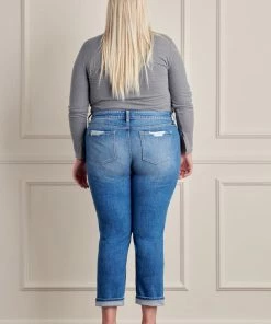 KANCAN Halen Mid Rise Boyfriend Jeans - Plus 12 KANCAN Halen Mid Rise Boyfriend Jeans - Plus