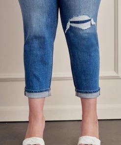 KANCAN Halen Mid Rise Boyfriend Jeans - Plus 17 KANCAN Halen Mid Rise Boyfriend Jeans - Plus