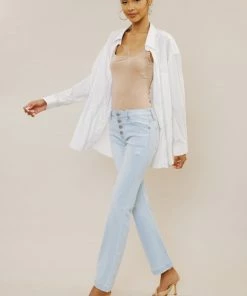 KANCAN Saylor Mid Rise Flare Jeans - Petite 23 KANCAN Saylor Mid Rise Flare Jeans - Petite