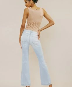 KANCAN Saylor Mid Rise Flare Jeans - Petite
