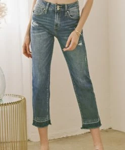 KANCAN Georgia Ultra High Rise Slim Straight Jeans Straight Leg 21 KANCAN Georgia Ultra High Rise Slim Straight Jeans Straight Leg