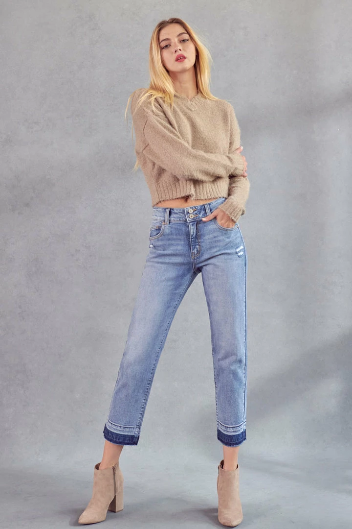 KANCAN Georgia Ultra High Rise Slim Straight Jeans Straight Leg 13 KANCAN Georgia Ultra High Rise Slim Straight Jeans Straight Leg