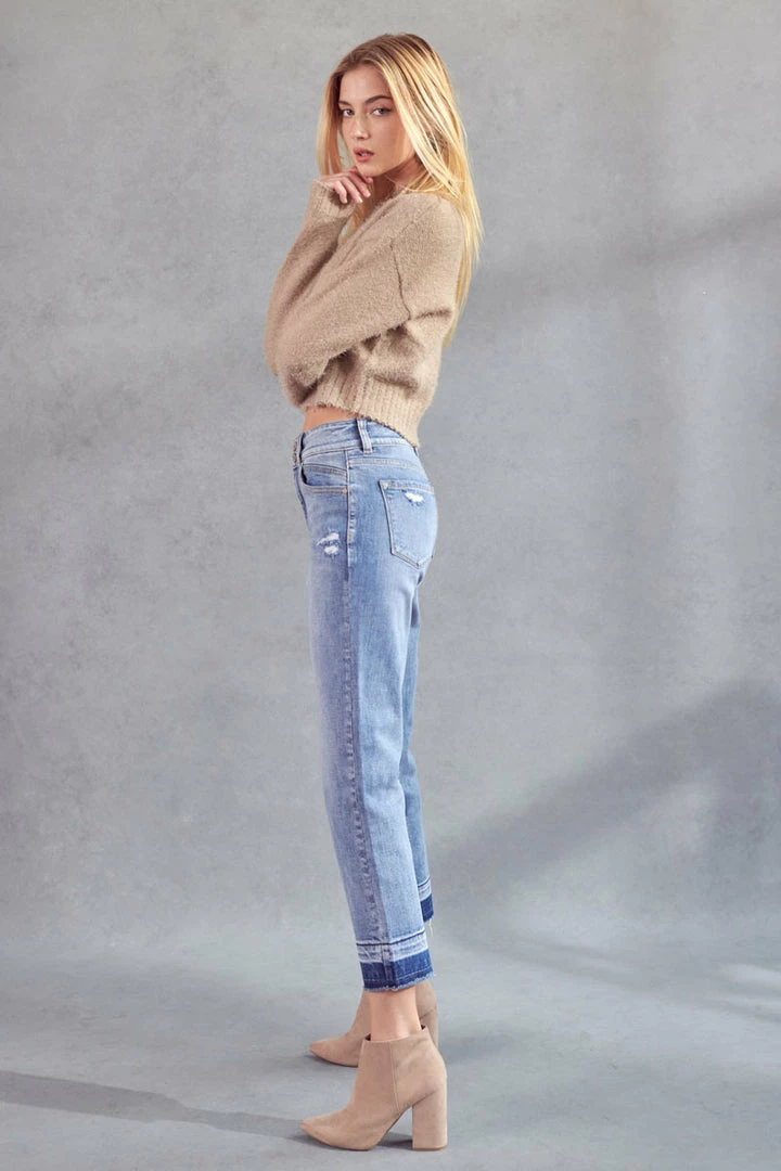 KANCAN Georgia Ultra High Rise Slim Straight Jeans Straight Leg 15 KANCAN Georgia Ultra High Rise Slim Straight Jeans Straight Leg