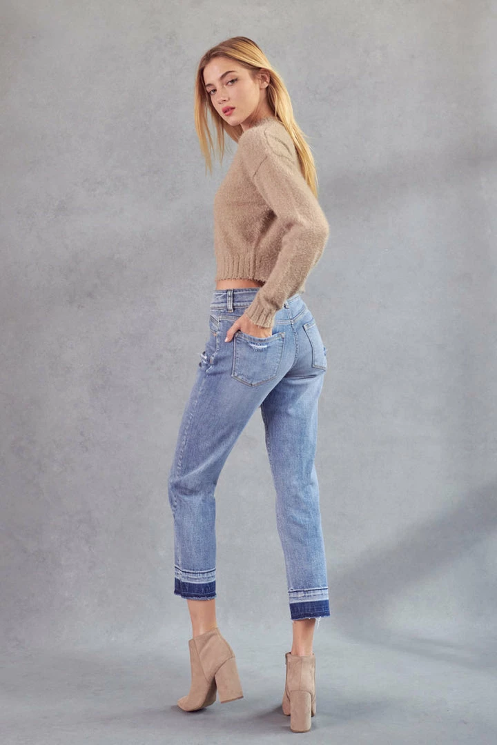 KANCAN Georgia Ultra High Rise Slim Straight Jeans Straight Leg 16 KANCAN Georgia Ultra High Rise Slim Straight Jeans Straight Leg