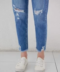 KANCAN Angel Ultra High Rise Paperbag Mom Jeans 14 KANCAN Angel Ultra High Rise Paperbag Mom Jeans