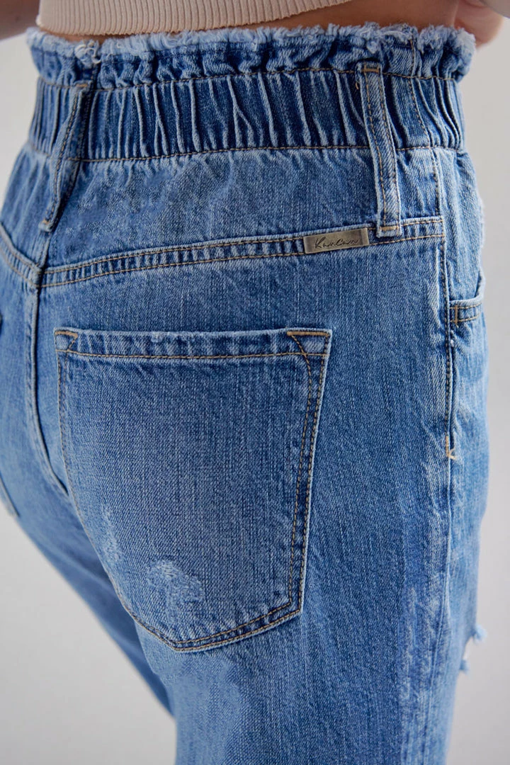 KANCAN Angel Ultra High Rise Paperbag Mom Jeans 10 KANCAN Angel Ultra High Rise Paperbag Mom Jeans