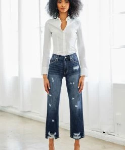KANCAN Trevie Ultra High Rise Straight Leg Jeans 32 KANCAN Trevie Ultra High Rise Straight Leg Jeans