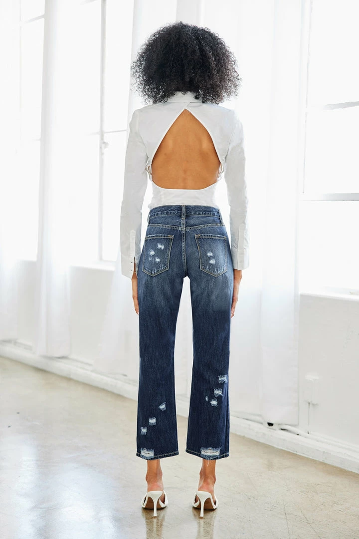 KANCAN Trevie Ultra High Rise Straight Leg Jeans 16 KANCAN Trevie Ultra High Rise Straight Leg Jeans