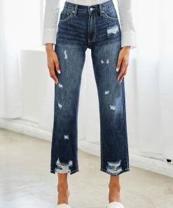 KANCAN Trevie Ultra High Rise Straight Leg Jeans 35 KANCAN Trevie Ultra High Rise Straight Leg Jeans