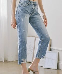 KANCAN Trevie Ultra High Rise Straight Leg Jeans 24 KANCAN Trevie Ultra High Rise Straight Leg Jeans