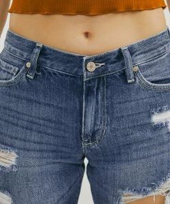 KANCAN Effy Mid Rise Boyfriend Jeans