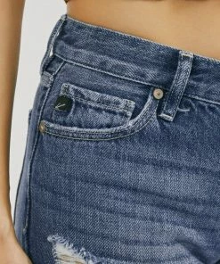 KANCAN Effy Mid Rise Boyfriend Jeans