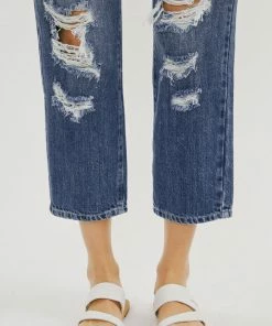KANCAN Effy Mid Rise Boyfriend Jeans