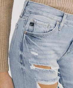 KANCAN Delta Mid Rise Boyfriend Jeans