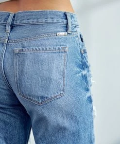 KANCAN Delta Mid Rise Boyfriend Jeans