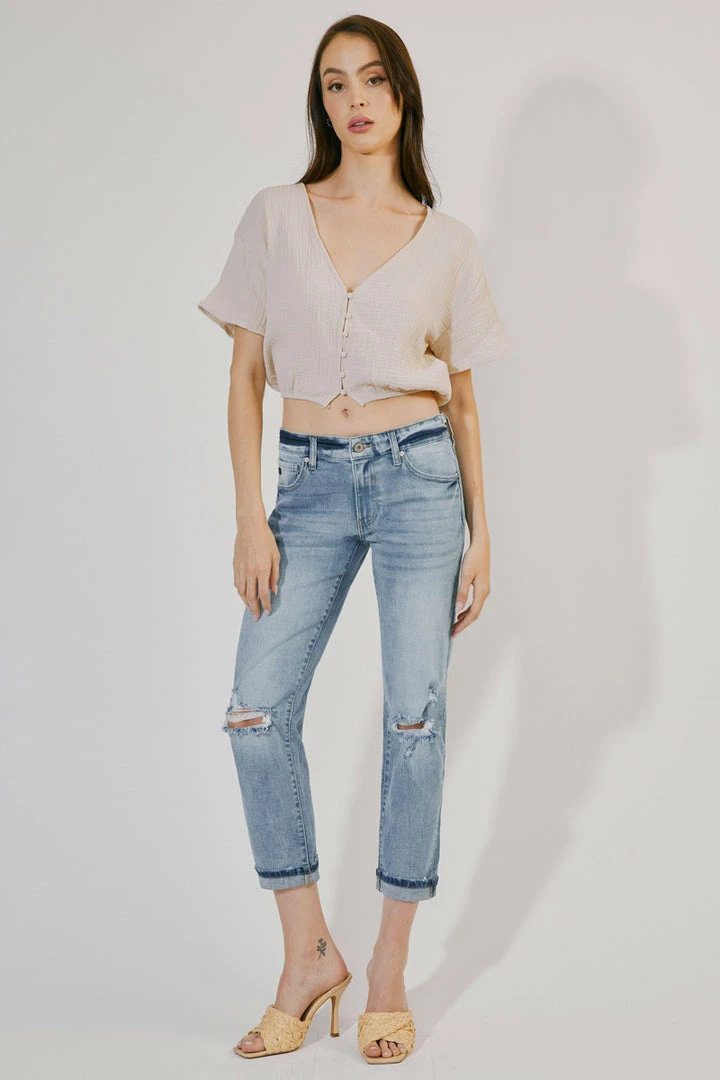 KANCAN Amie High Rise Boyfriend Jeans 3 KANCAN Amie High Rise Boyfriend Jeans