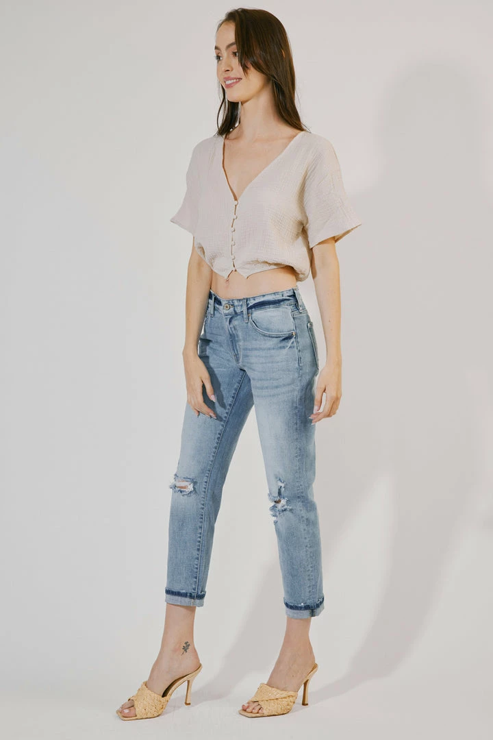 KANCAN Amie High Rise Boyfriend Jeans 7 KANCAN Amie High Rise Boyfriend Jeans