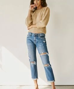 KANCAN Veda High Rise Boyfriend Jeans