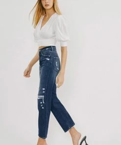 KANCAN Kiara Ultra High Rise 90's Boyfriend Jeans