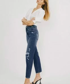 KANCAN Kiara Ultra High Rise 90's Boyfriend Jeans