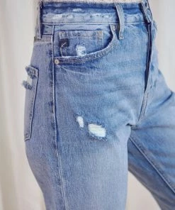 KANCAN Kiara Ultra High Rise 90's Boyfriend Jeans