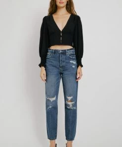 KANCAN Hilana Ultra High Rise 90's Boyfriend Jeans