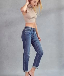 KANCAN Filana Mid Rise Boyfriend Jeans 13 KANCAN Filana Mid Rise Boyfriend Jeans