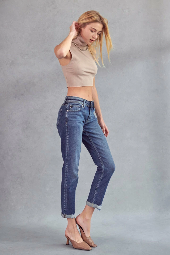 KANCAN Filana Mid Rise Boyfriend Jeans 6 KANCAN Filana Mid Rise Boyfriend Jeans