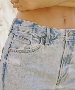 KANCAN Meadow High Rise Straight Leg Jeans