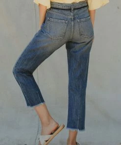 KANCAN Angelina High Rise Slim Straight Jeans Straight Leg
